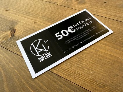 Darčeková poukážka v hodnote 50€