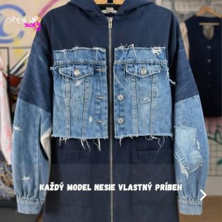 Nový štýl s rifľovinou, ktorý mení obyčajnú mikinu na originálny kúsok. Jedinečný dizajn, detailné spracovanie a nový...