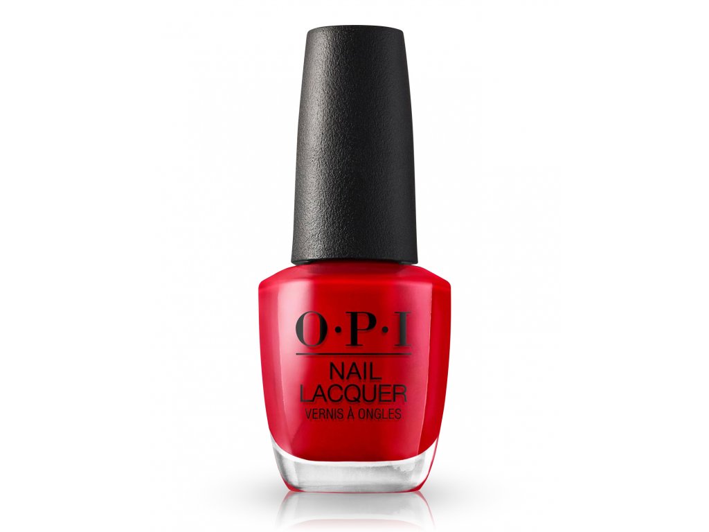 1. OPI Nail Lacquer in "Big Apple Red" - wide 8