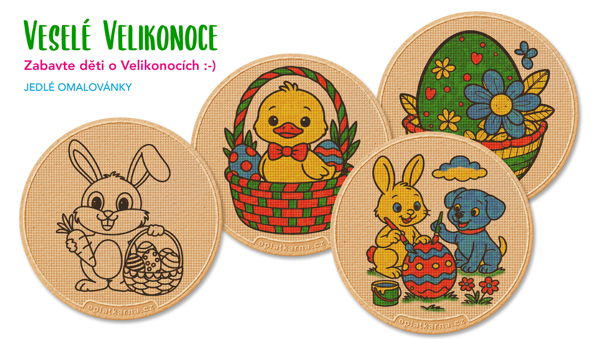 VESELÉ VELIKONOCE - jedlá kreativní sada