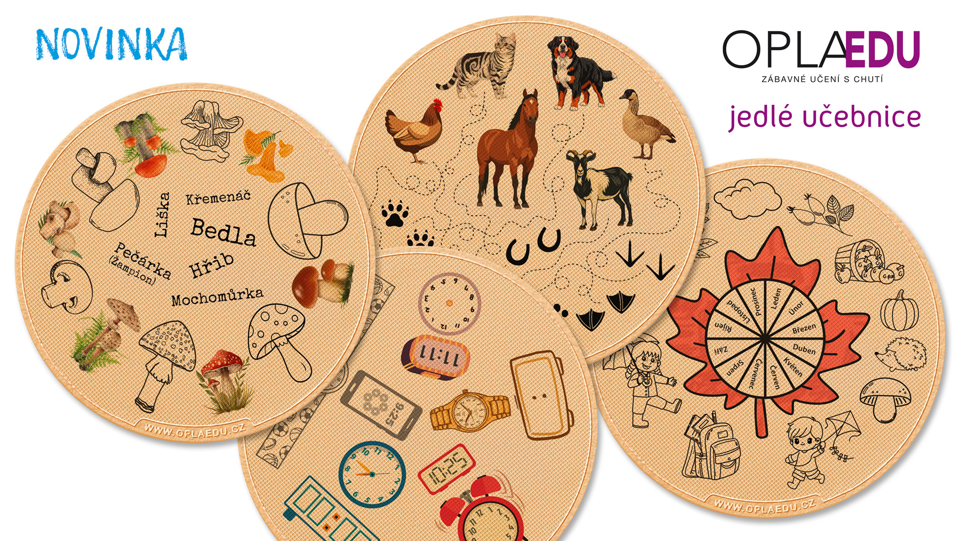 OPLAEDU - jedlé učebnice