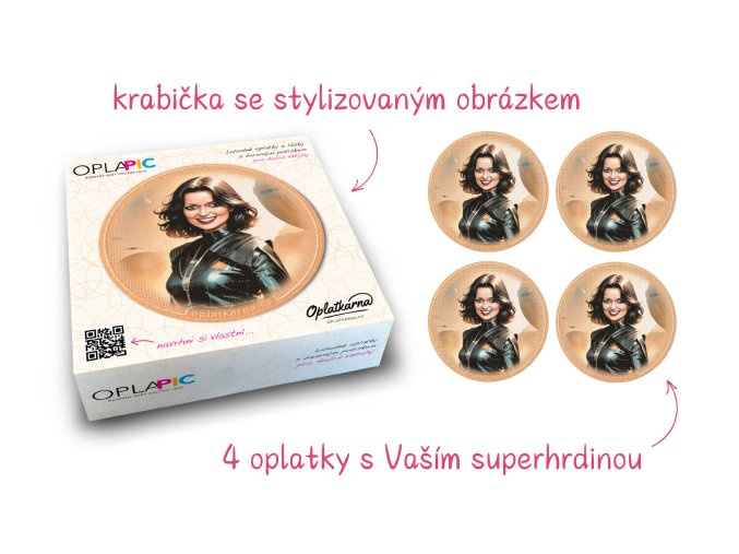 OPLAPIC - OPLATKY - S - POTISKEM - #03 - SUPERHRDINA