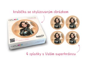OPLAPIC - OPLATKY - S - POTISKEM - #03 - SUPERHRDINA