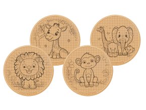 oplaart doplnek nahradni oplatky pro omalovanky zvirata exoticka