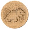 jedle omalovanky oplaart dinosauri oplatka 04 bw