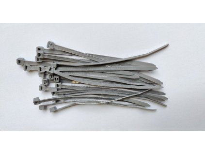 Viazacia páska sivá 14 cm 50ks/blister