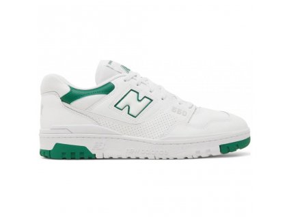 new balance 550 white classic green 1