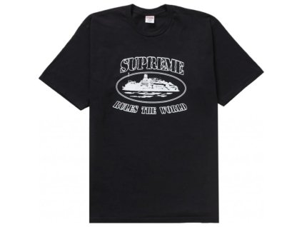 Supreme Cortiez Rules The World Tee Black (2023) 1