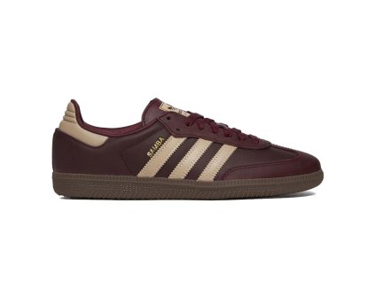 adidas Samba OG Maroon Crystal Sand 1