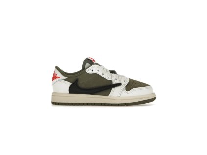 Jordan 1 Retro Low OG SP Travis Scott Medium Olive (PS) (1)