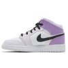 Jordan 1 Mid Barely Grape GS 3