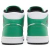 Jordan 1 Mid Lucky Green 4