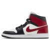 Jordan 1 Mid Gym Red Off Noir 3