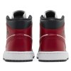 Jordan 1 Mid Gym Red Off Noir 4