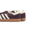 adidas Samba OG Maroon Gold Metallic (Women's) 12