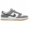 Nike Dunk Low Smoke Grey Gum 3M Swoosh 1