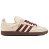 adidas Samba OG Wonder White Maroon 1