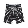 Supreme Hanes Spider-Man Boxer Briefs (2 Pack) Black