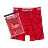Supreme Hanes Spider Man Boxer Briefs (2 Pack) Red1