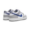 Nike Dunk Low Mini Swoosh Wolf Grey Game Royal (GS) 3
