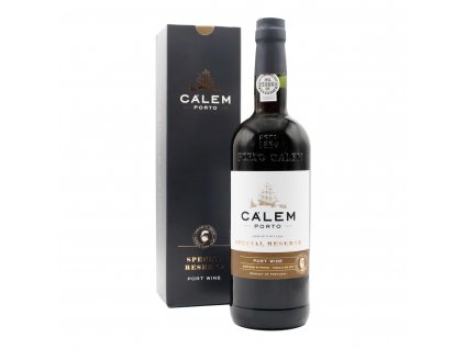 Portske vino Calem Special Reserve Tawny Lahev krabicka mid