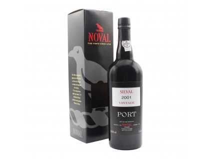 Portske vino Quinta do Noval Vintage 2001 Silval Lahev krabicka