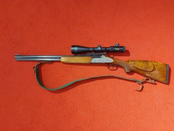 Kulobroková kozlice Zoli + puškohled Optalens 3-12x56 - KOMISE