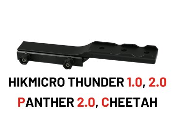 Originální montáž na Weaver/Picatinny pro HIKMICRO Thunder, Panther 1.0, 2.0 a Cheetah