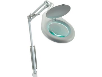 Lupa Stolní lupa Toolcraft s osvětlením, 22 W, 3D