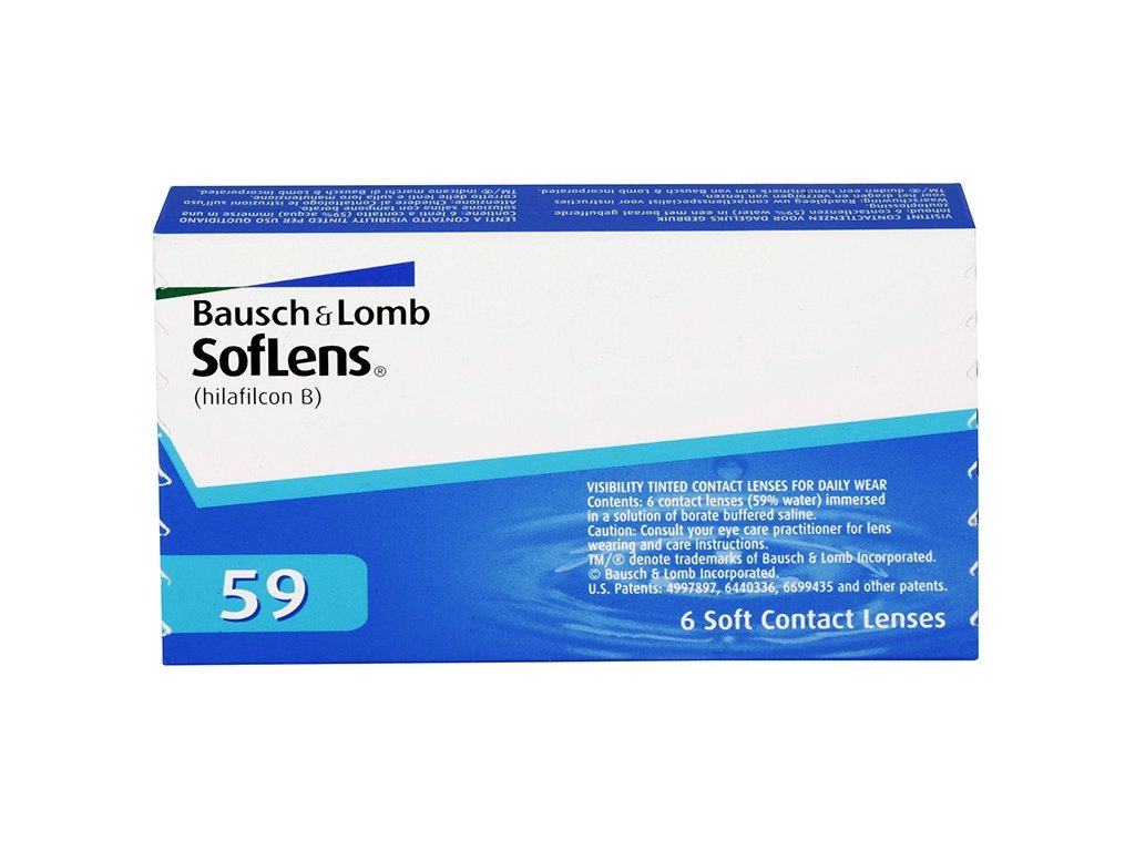 Bausch &amp Lomb SofLens 59 6 cocek -3,75