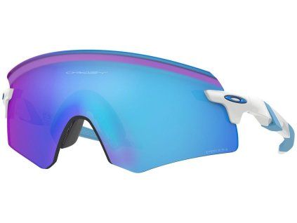 11459 oakley encoder polished white w prizm sapphire