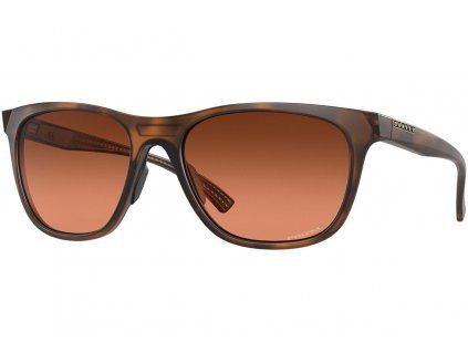 11471 oakley leadline matte brown tortoise w prizm brown gradient