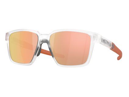 19070 oakley actuator sq matte clear w prizm rose gold polarized