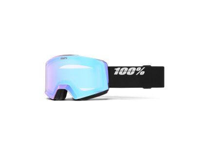 19241 2 100 norg hiper goggle black silver mirror silver lens