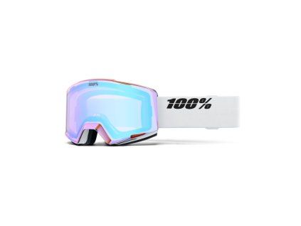 19244 100 norg hiper goggle white green mirror green lens