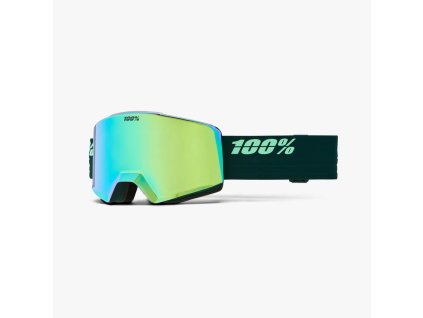 100% NORG HiPER Goggle Chameleon - Mirror Green Lens