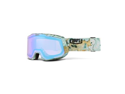 100% SNOWCRAFT XL HiPER Goggle - Fossil Express - Mirror Copper Lens