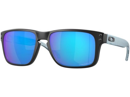 OAKLEY Holbrook XS Matte Transparent Stonewash w/ Prizm Sapphire Polarized