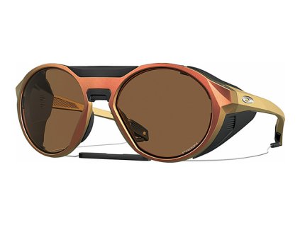 Oakley Clifden Matte Red Gold Colorshift w/ Prizm Bronze