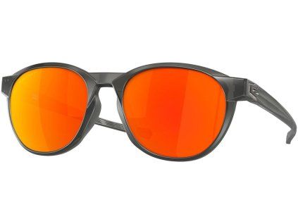 20035 oakley reedmace matte grey smoke w prizm ruby polarized