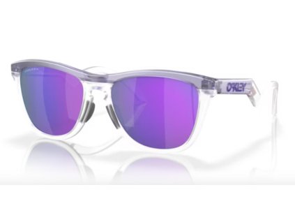 Oakley Frogskins Hybrid Matte Lilac/Prizm Clear w/ Prizm Violet