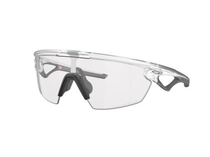 Oakley Sphaera Matte Clear w/ Clear to Black Iridium Photochromic