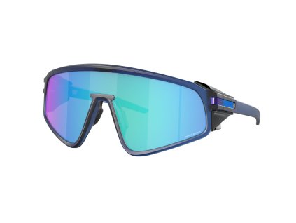 Oakley Latch Panel Matte Transparent Navy w/ Prizm Sapphire