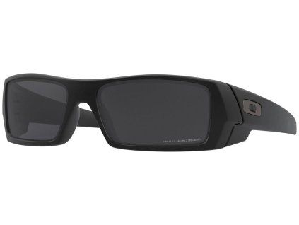 20968 oakley gascan matte black w grey polarized