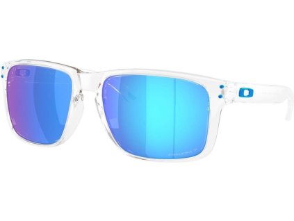 Oakley Holbrook XXL Polished Clear w/ Prizm Sapphire Polarized
