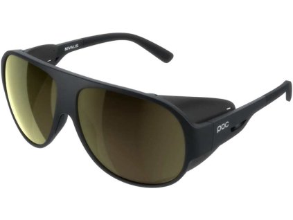 POC Nivalis Uranium Black/Clarity Universal/Glacial Gold ONE