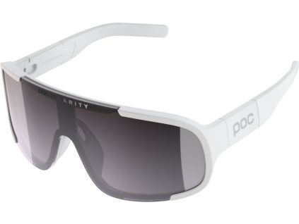 POC Aspire Mid Hydrogen White/Clarity Road/Sunny Silver ONE