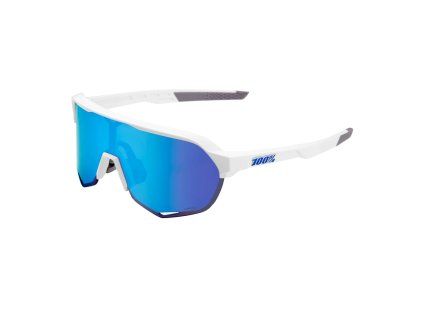 22483 100 s2 matte white hiper blue multilayer mirror lens