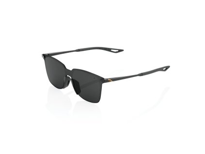 100% LEGERE SQUARE - Polished Black - Smoke Lens