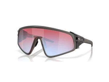 23776 oakley latch panel matte grey smoke w prizm snow sapphire
